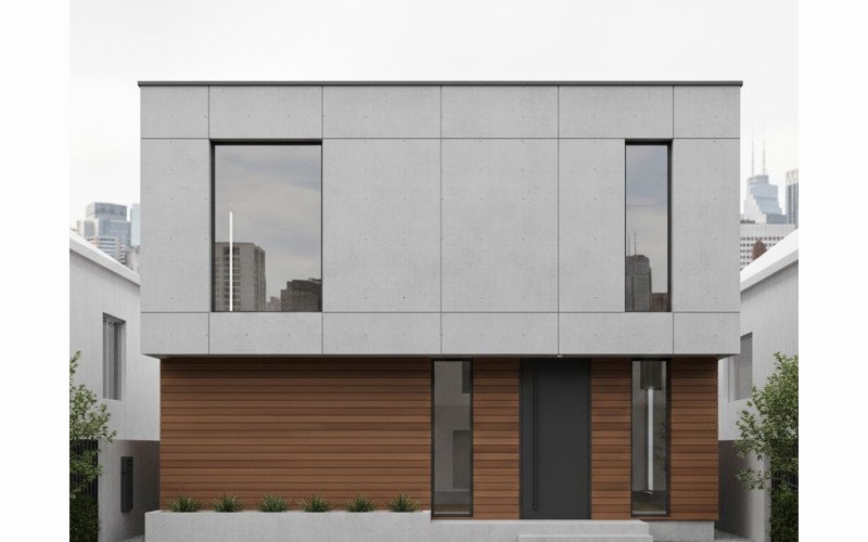 Minimalist Architecture for Urban Homes